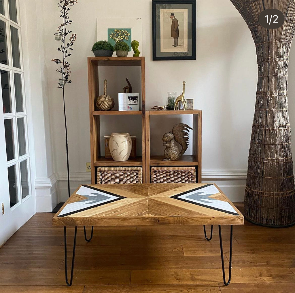 Slatted Coffee Table