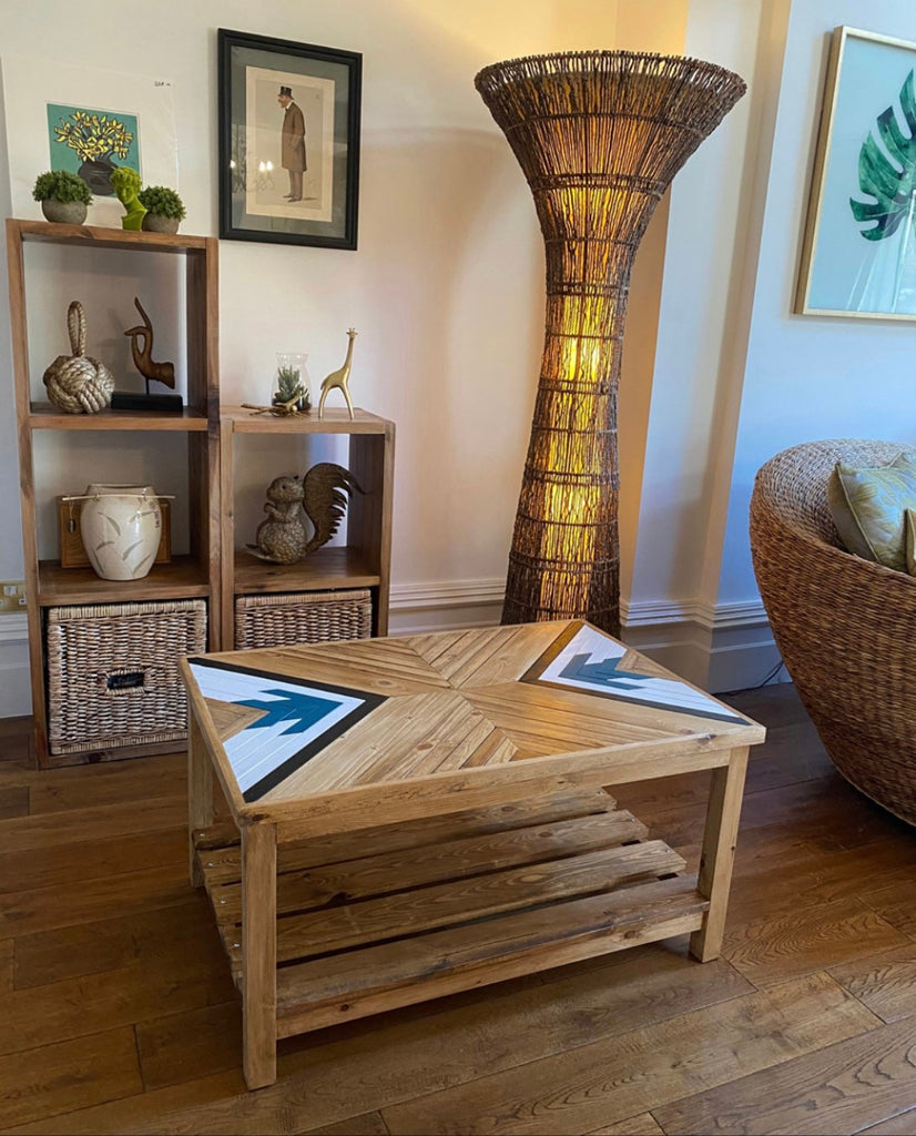 Slatted Coffee Table