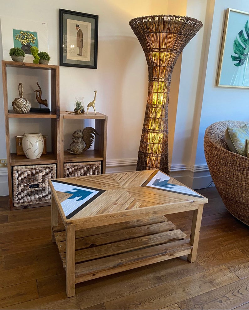 Slatted Coffee Table