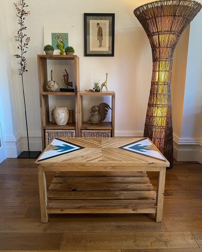 Slatted Coffee Table